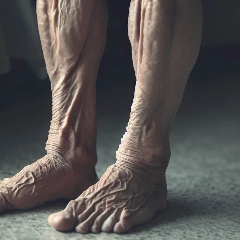Zanik mięśni nóg u osób starszych